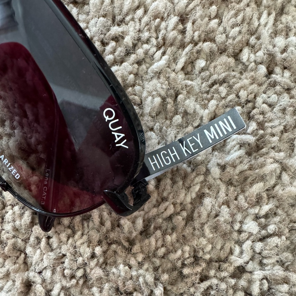 Quay High Key Mini Polarized Sunglasses